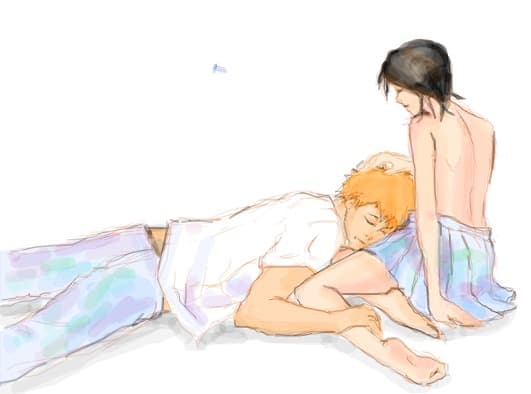 Ichigo and Rukia