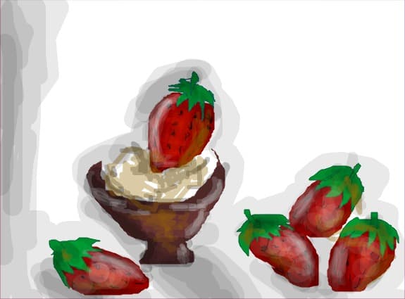 SUGAR AND STRAWBERRIES