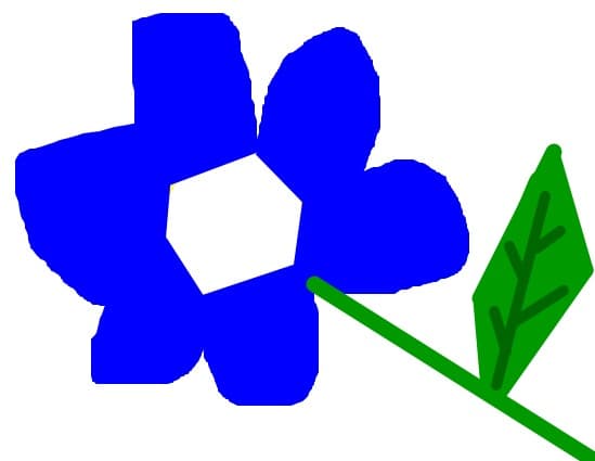 o floare...