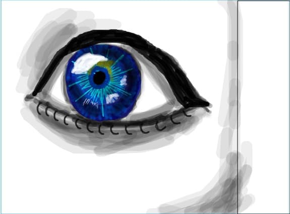 blue eye