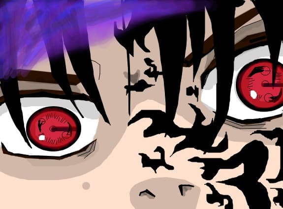 Sasuke Uchiha Sharingan Demon