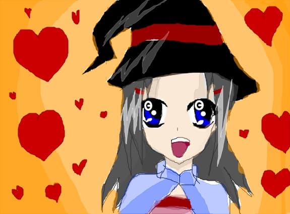 anime love witch