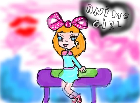 ...anime girl........