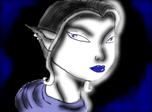 Desen 72361 continuat:night elf 2