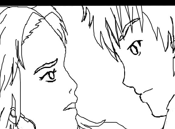 pai...ar trebui sa fie edward si bella in stil anime...