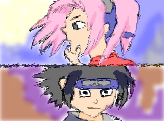 Sacura si Sasuche