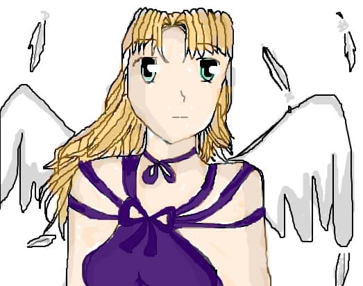 anime angel girl