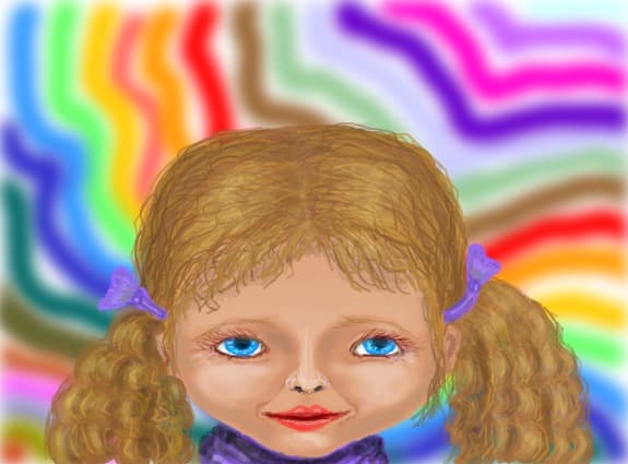 one cute doll