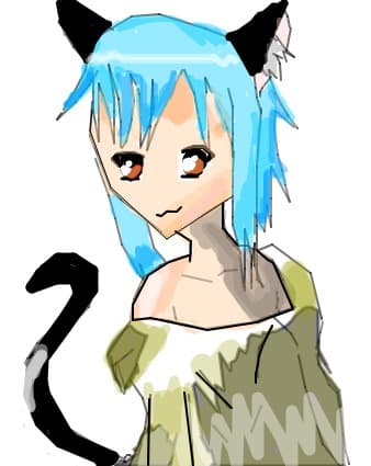 anime kitty girl