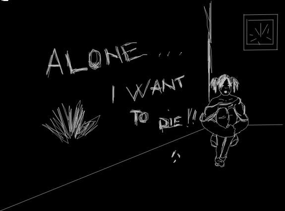 alone...