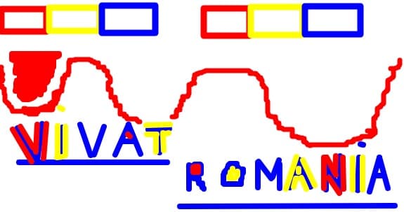 ViVAT ROMANIA SI CULOAREA ROSIE
