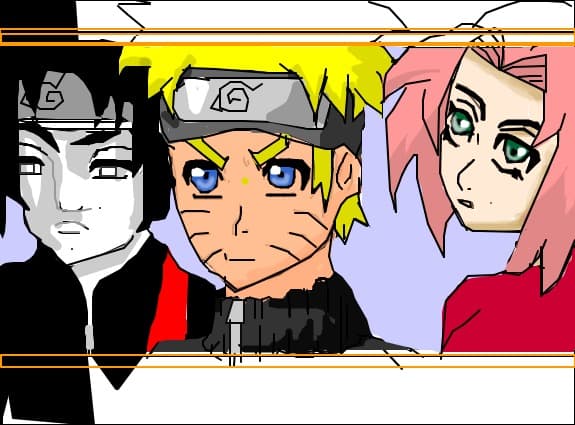 naruto,na,daca nu va plac desenele mele.....mai ales parul lui naruto nu le votati
