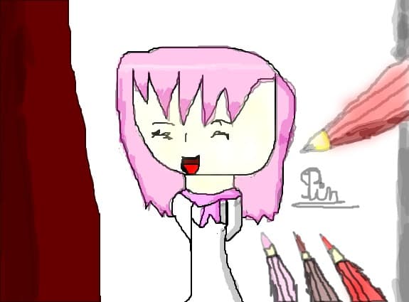 O fata anime in progres