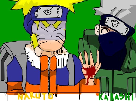 naruto s-au alt personaj,nu seamana decat cu o caracatita,stiti din ce episod e?eu da :D