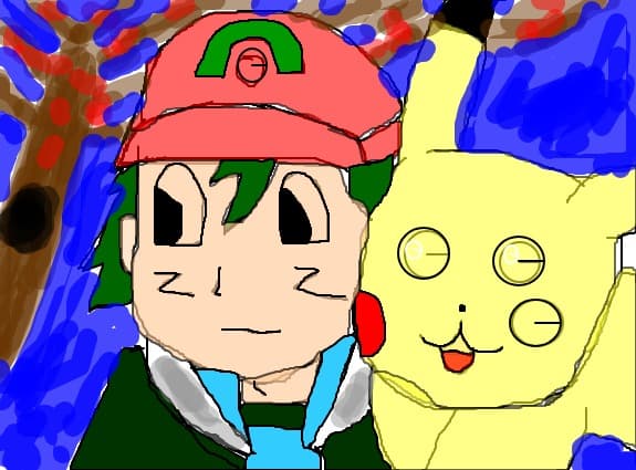 ash and pikachu