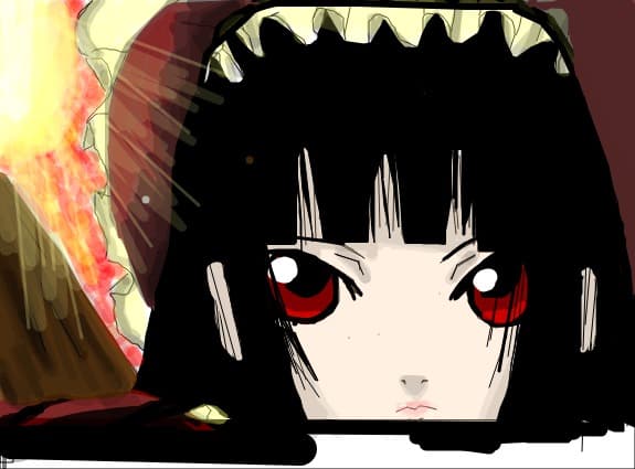 ai enma :Dam folosit putin de tot din stilul lui shoujo jigoku :D sper sa nu se supere :D