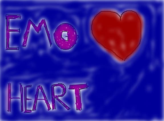 emo heart