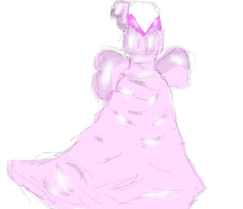 a dress