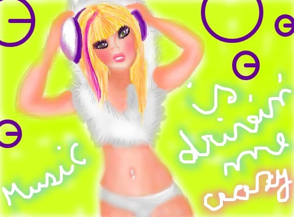 Desen 75985 continuat:music is drivin me crazyy