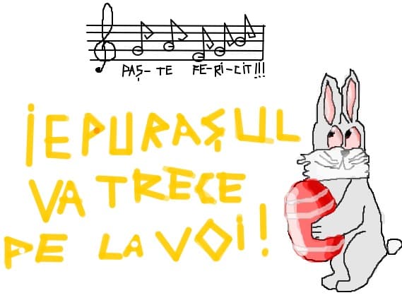 iepurasul de paste