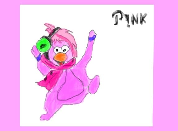 p!nk penguin