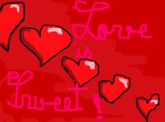 Love is sweet!