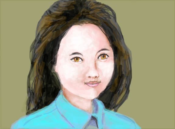 portret de fata