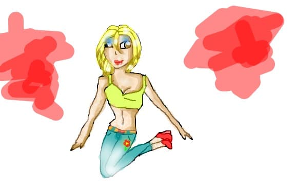 Desen 77577 continuat:girl