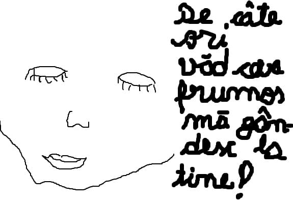 de cate ori vad ceva frumos ma gandesc la tine!!!