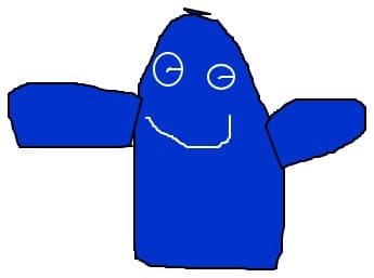 blue