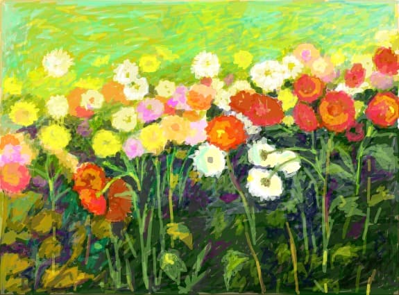 Desen 78511 continuat:flori de toamna