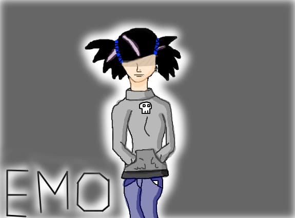 ...emo...