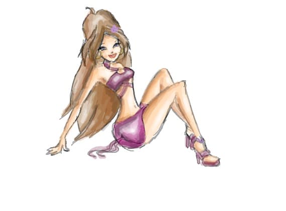 Desen 70350 modificat:FLORA INTRE FLORI