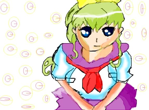 anime girl school