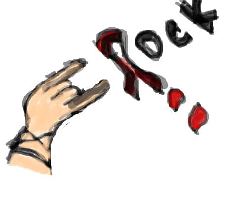 Desen 78738 continuat:gataa... pentru toate fanele rock.ului de pe site