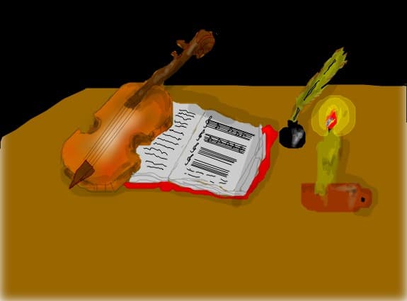 the violin