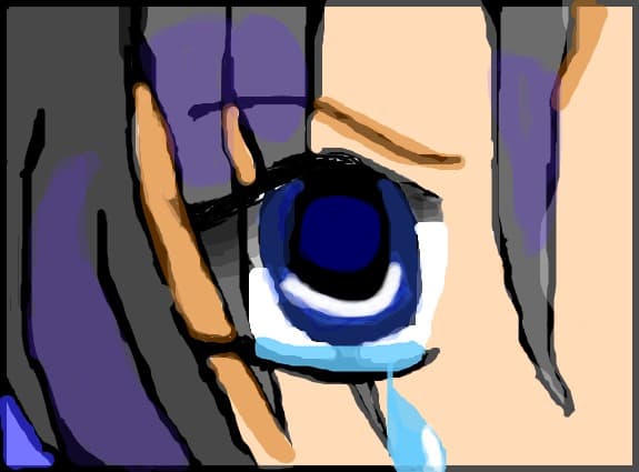 anime cry