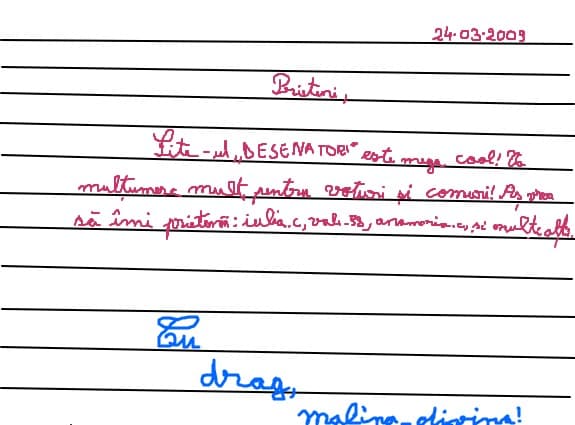 scrisoare