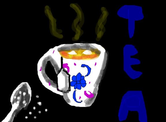 a cup of tea