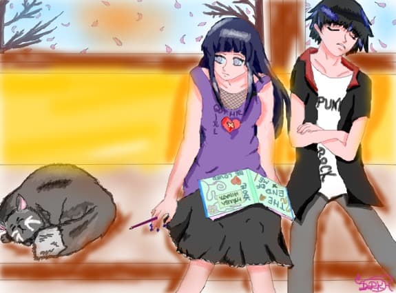 Hinata and Sasuke:x