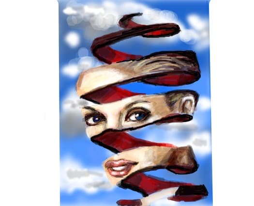 portret a la  escher
