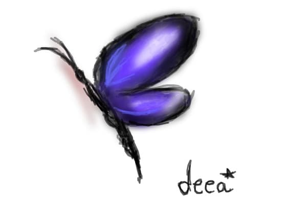 un fluture