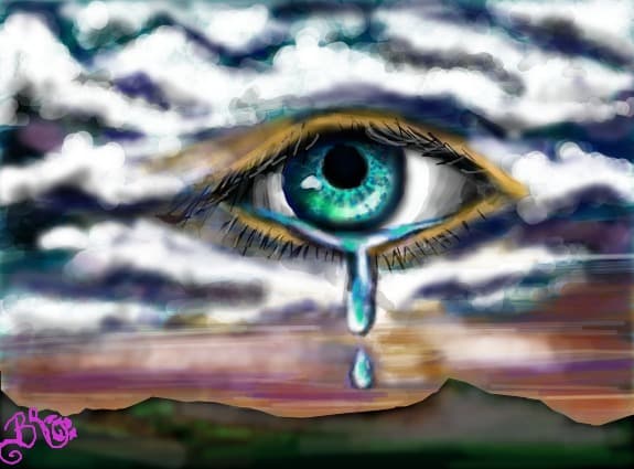 the sky cries