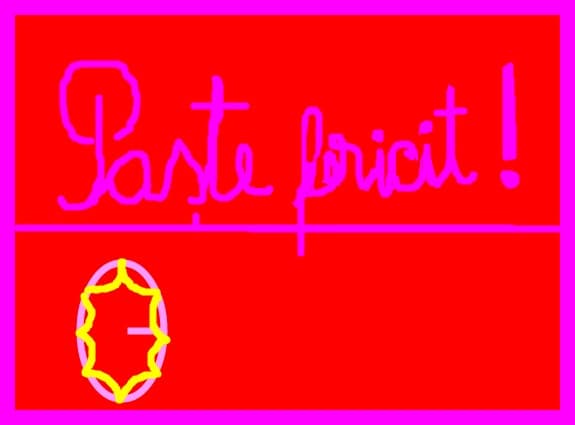 Paste fericit!
