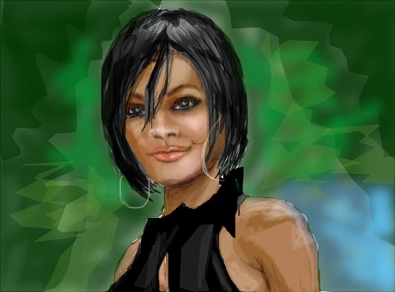 Desen 81365 modificat:rihana facuta de madalina maddy
