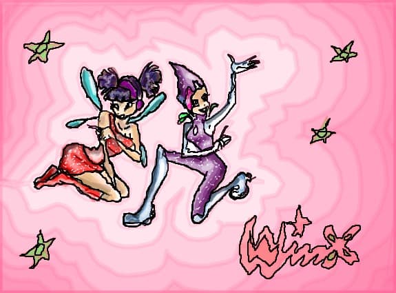 Desen 20338 modificat:desenul winx