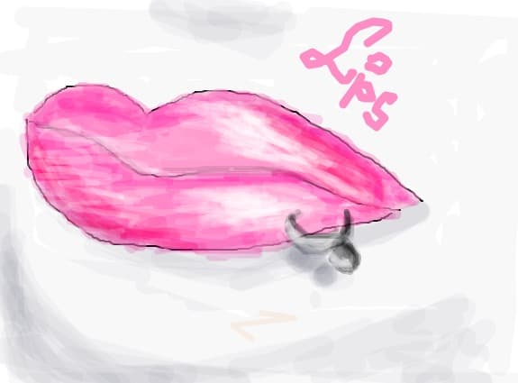 lips and pierce