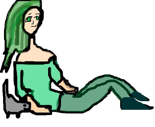 fata verde