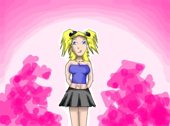 a girl