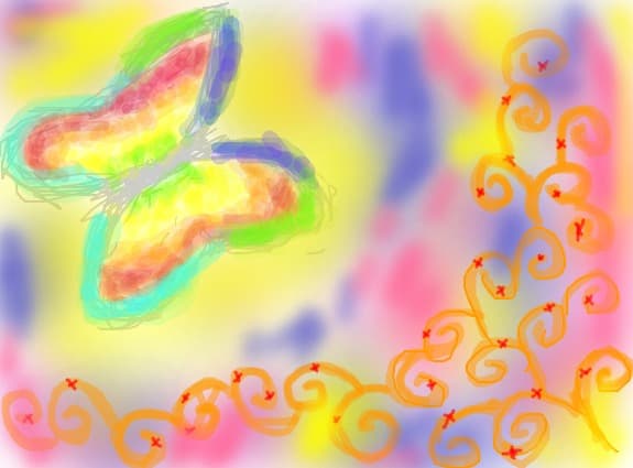 fluturele paradisului